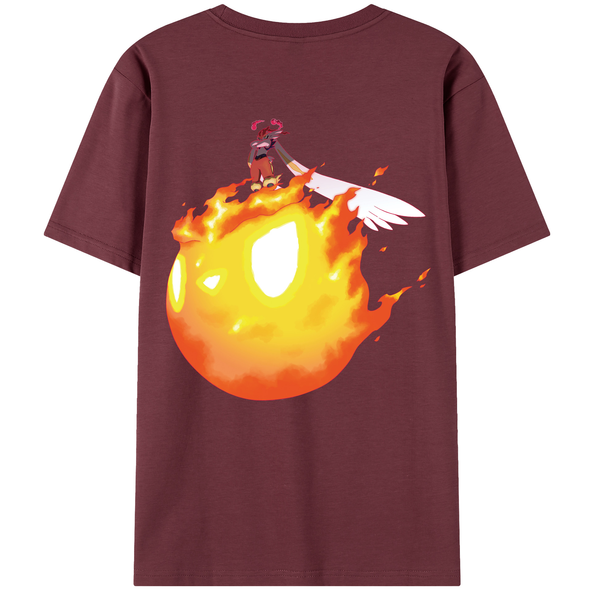 （画像用） ポケットモンスター Pokémon 綿100％半袖Tシャツ（背面プリント）